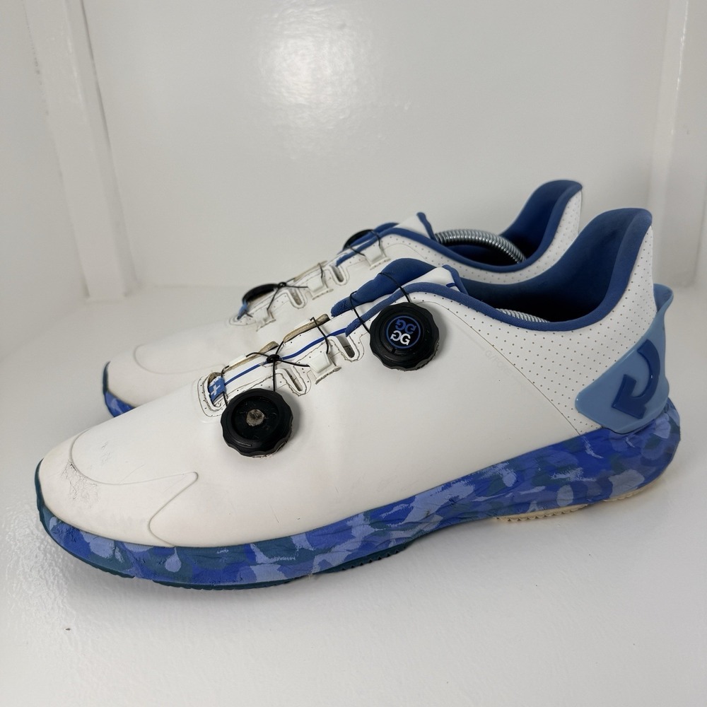 G/FORE G/DRIVE Men's Size 12.5 Cielo Perforated Laceless Golf Shoes G4MA23EF33